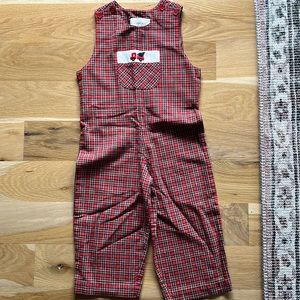 Plaid Christmas jumper